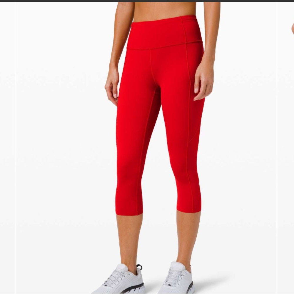 Lululemon Fast and Free Crop II